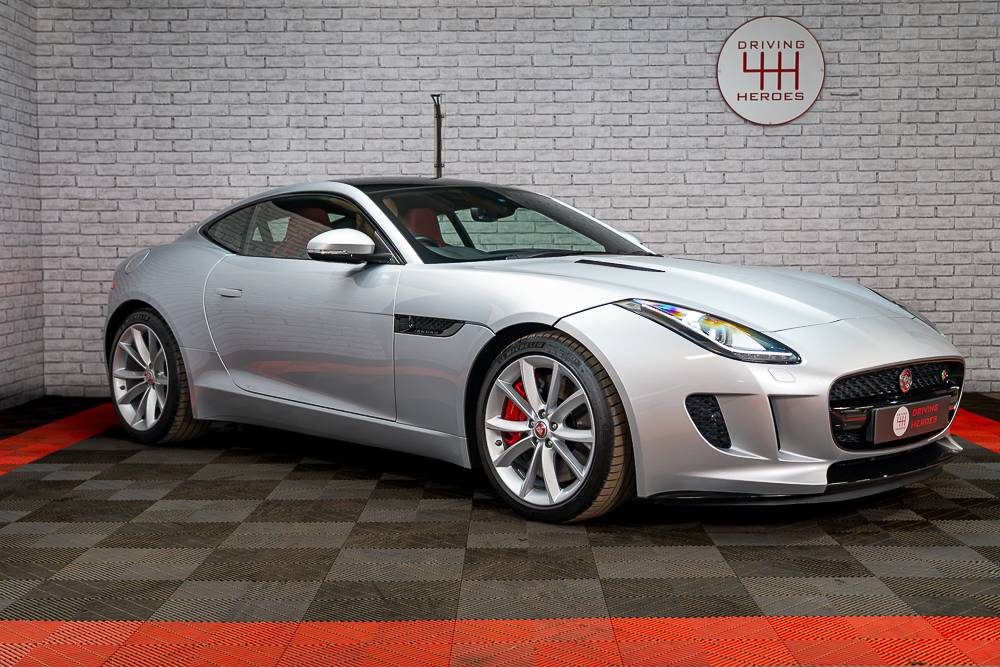 Jaguar F-Type S Coupe Rhodium Silver