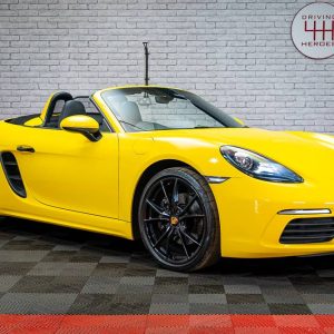 Porsche 718 Boxster Racing Yellow